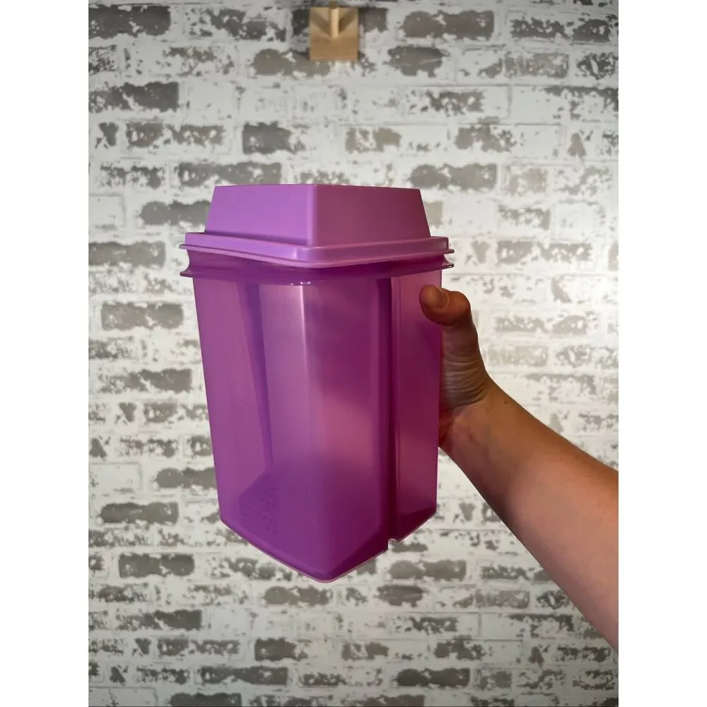 Tupperware | purple pickle container large